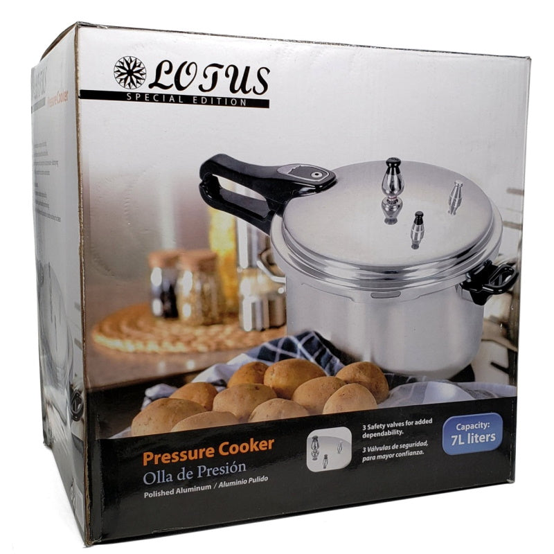 Lotus Special Edition Pressure Cooker 7 Liters Lotus Special Edition Pressure Cooker 7 Liters